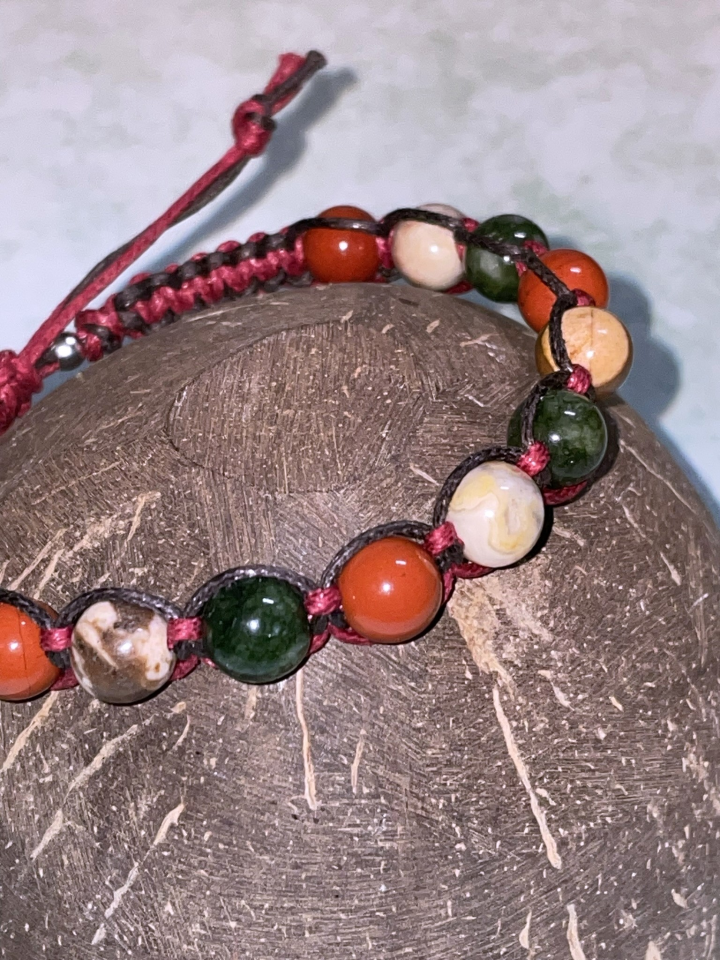 Shamballa "rode" Jaspis,